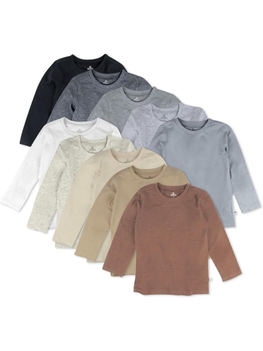 Soft Cotton Baby Long Sleeve T-Shirts (10-Pack) - Cute & Comfy Essentials